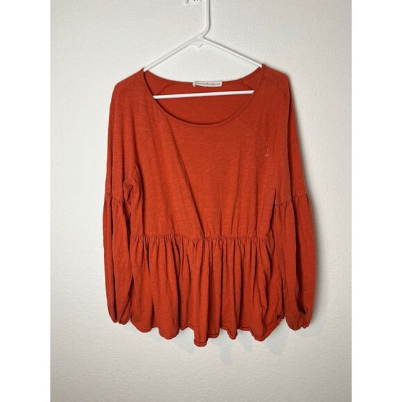 Peruvian Connection Tops - Peruvian Connection Blouse Womens Small Boho Peasant Long Sleeve Pullover Top